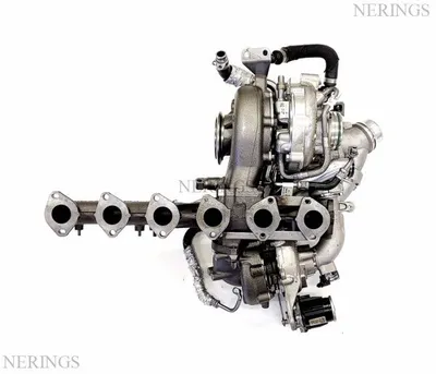 Twin turbocharger new (BorgWarner-OEM) -NLMR