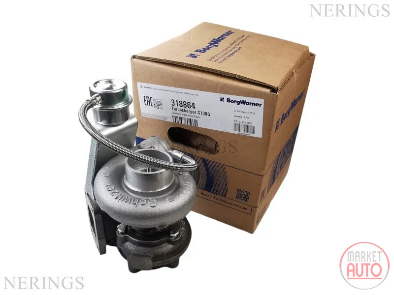 Turbocharger new (BorgWarner-OEM)-DEBW