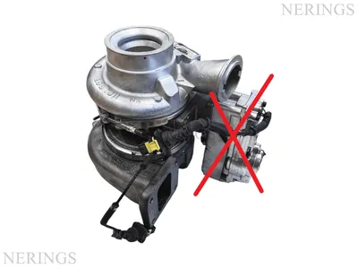Turbocharger remanufactured without electronic actuator