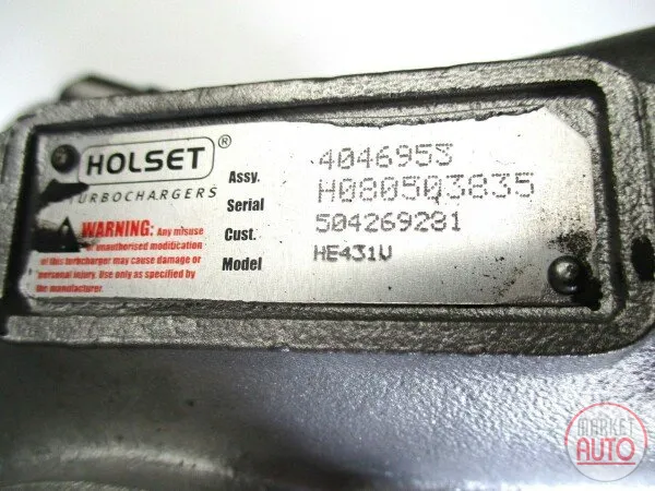 Turbocharger Remanufactured (replace HOLSET)