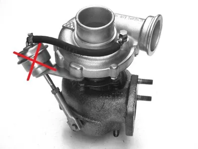 Turbocharger Remanufactured (without electronic turbo wastegate actuator KKK)
