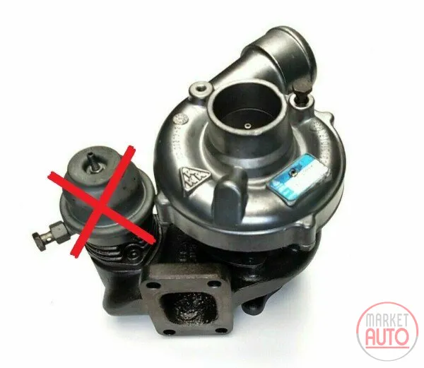 Turbocharger Remanufactured (without wastegate actuator KKK)