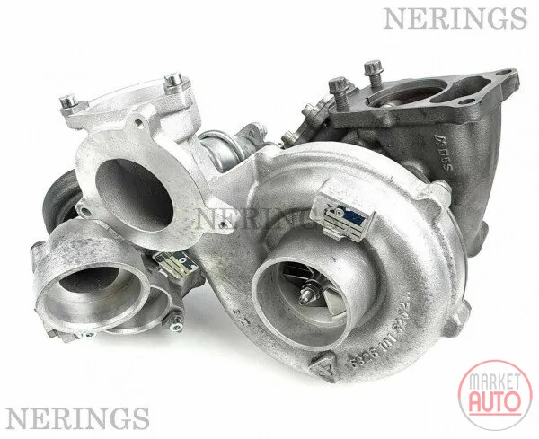 Twinturbo turbocharger Remanufactured (Hybrid Turbo (small+large (KKK)