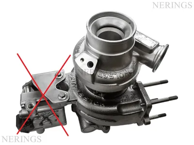 Turbocharger remanufactured without actuator (HOLSET)-LVN
