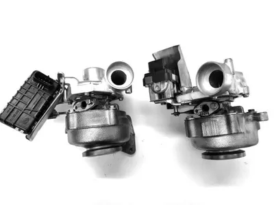 Turbocharger Remanufactured-SET (GARRETT-RIGHT + LEFT SIDE)