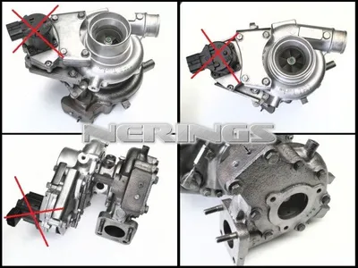 Turbocharger remanufactured (vithout electronic IHI)