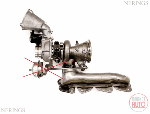 Turbocharger new without actuator (IHI) - NLMR