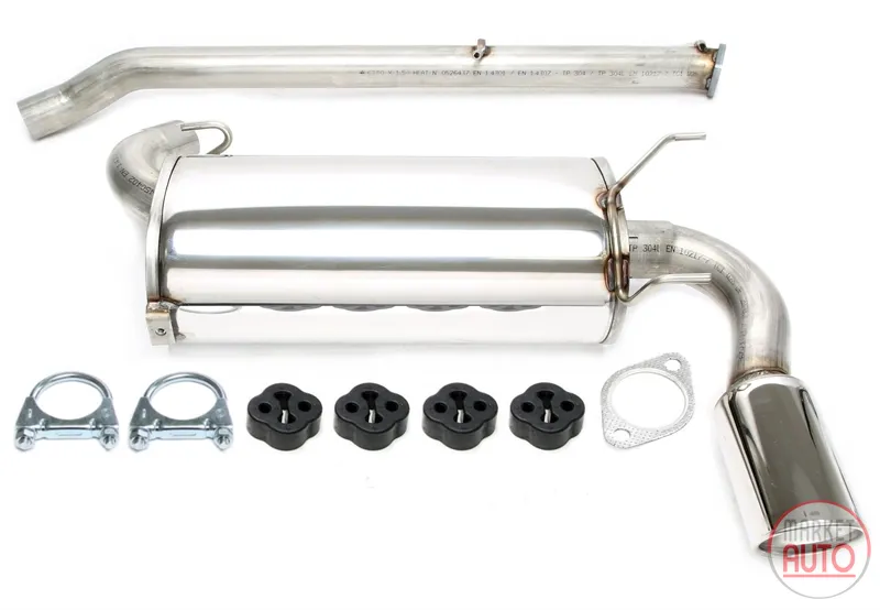 Sistema de acero inoxidable Mazda