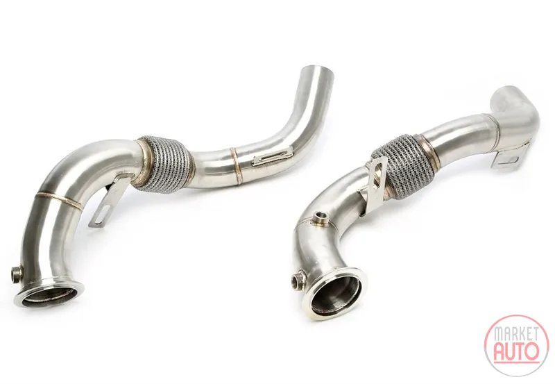 Una tubería de acero inoxidable Technix BMW