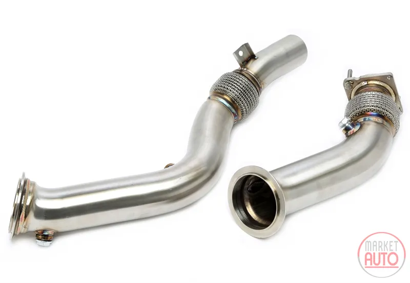 Tubería sin convertidor catalítico con tubo flexible BMW
