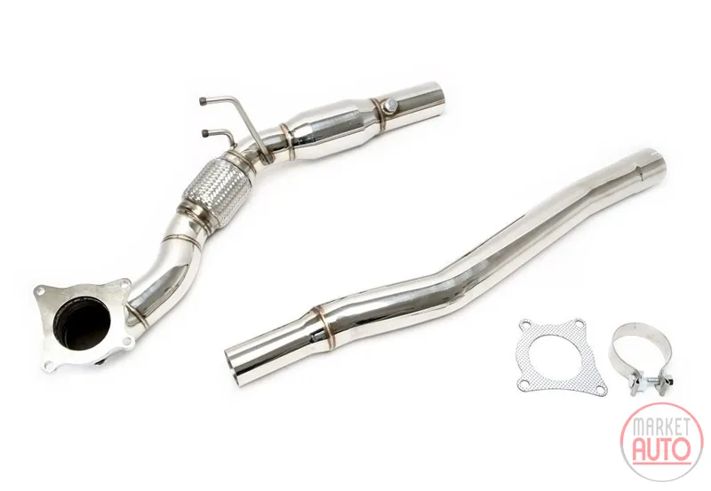 Tubo de acero inoxidable con catalizador de 200 células Audi · VW