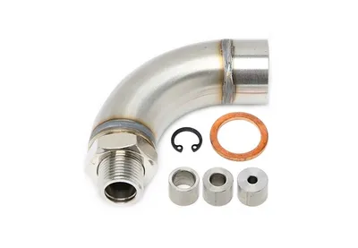 Adaptador/extensión universal del sensor lambda curvado de 45°