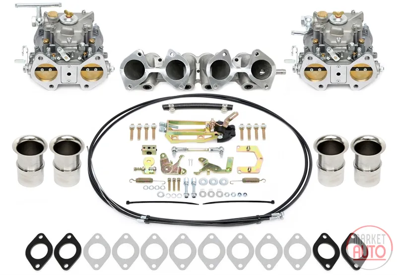 Carburador DCOE de 40 mm - kit completo para motores VW 2.0l 8V Universell