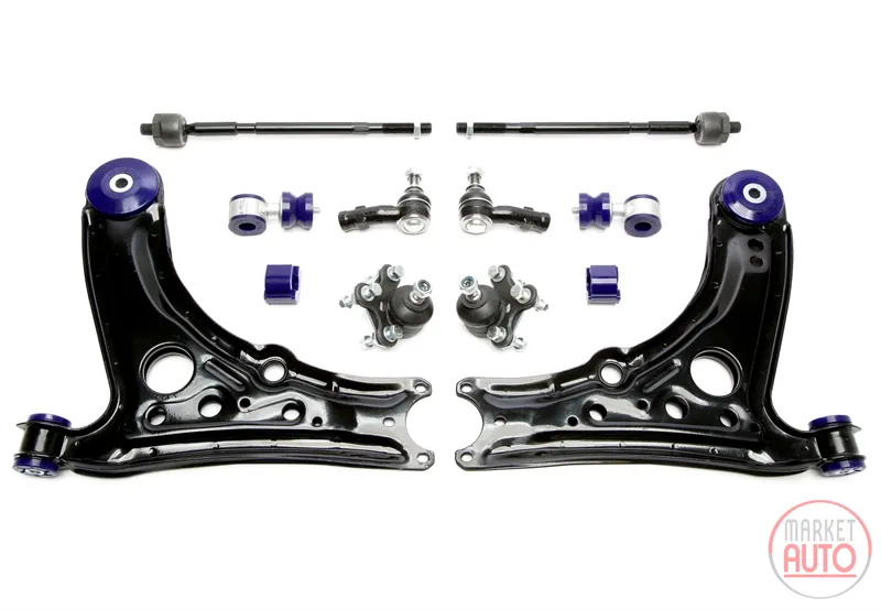 Eje delantero con casquillos de PU Seat · VW