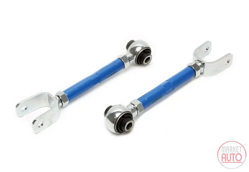 El eje trasero del conjunto Wishbone regulable para el ajuste de camber BMW