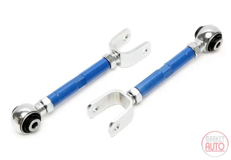 El eje trasero del conjunto Wishbone regulable para el ajuste de camber BMW