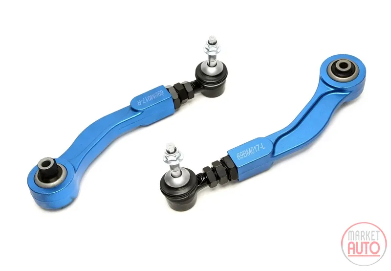 El eje trasero del conjunto Wishbone regulable para el ajuste de camber BMW