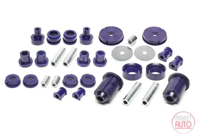 PU-Buchsen Kit Orden-/Hinterachse 37-teilig BMW