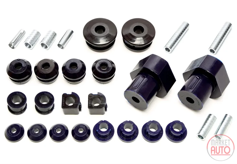 Kit de bujes de PU eje delantero / trasero 28-pieza VW