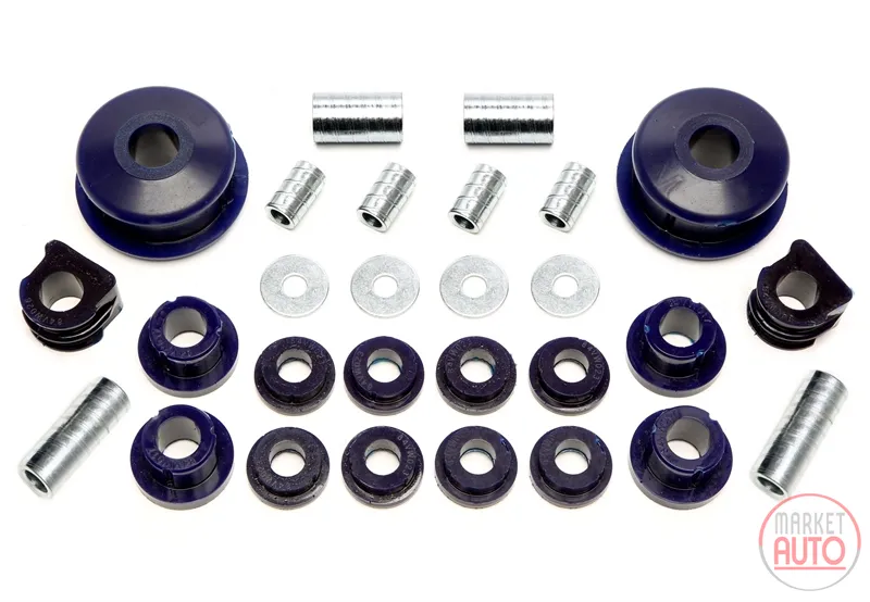 Kit de bushings de PU eje delantero 28 piezas Audi · Seat · Skoda · VW