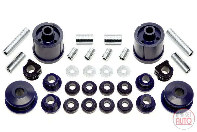 Kit de bushings de PU delantero/eje trasero 32 piezas Audi · Seat · Skoda · VW