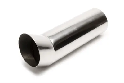 Acero inoxidable de tubo de cola