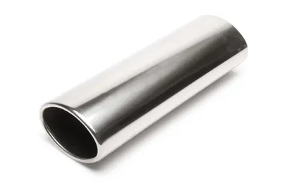 Acero inoxidable de tubo de cola