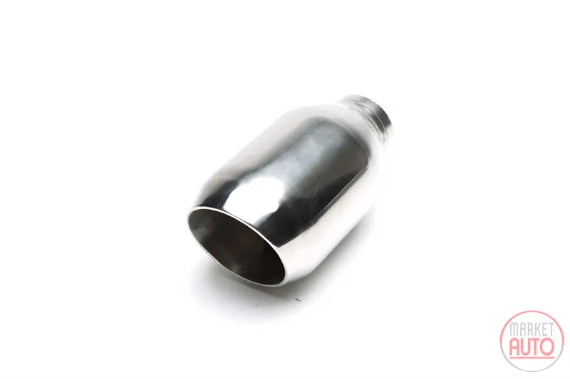 Acero inoxidable de tubo de cola