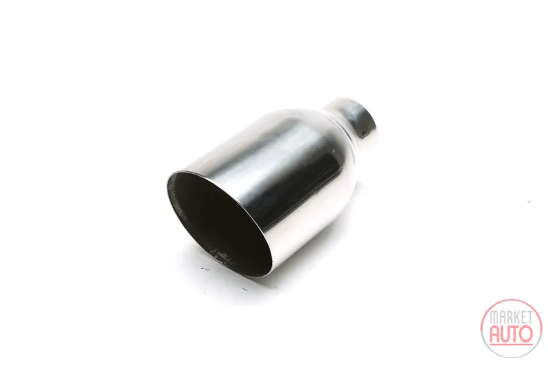 Acero inoxidable de tubo de cola
