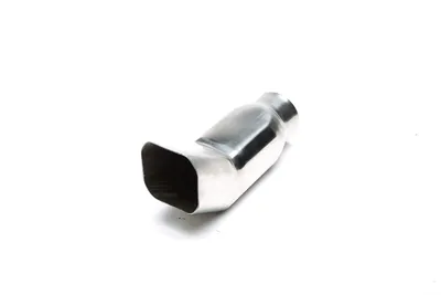 Acero inoxidable de tubo de cola