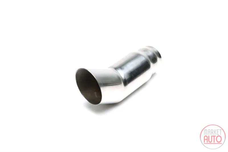 Acero inoxidable de tubo de cola