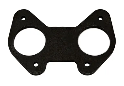 Brida de soldadura de acero Ø45mm para carburador Weber/Dellorto