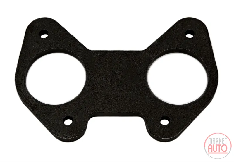 Brida de soldadura de acero Ø45mm para carburador Weber/Dellorto