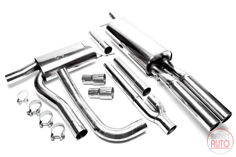 Sistema de acero inoxidable Audi