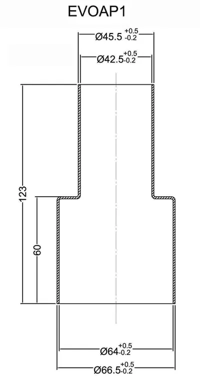 Adaptador de conexión de escape