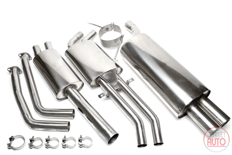 Sistema de acero inoxidable BMW