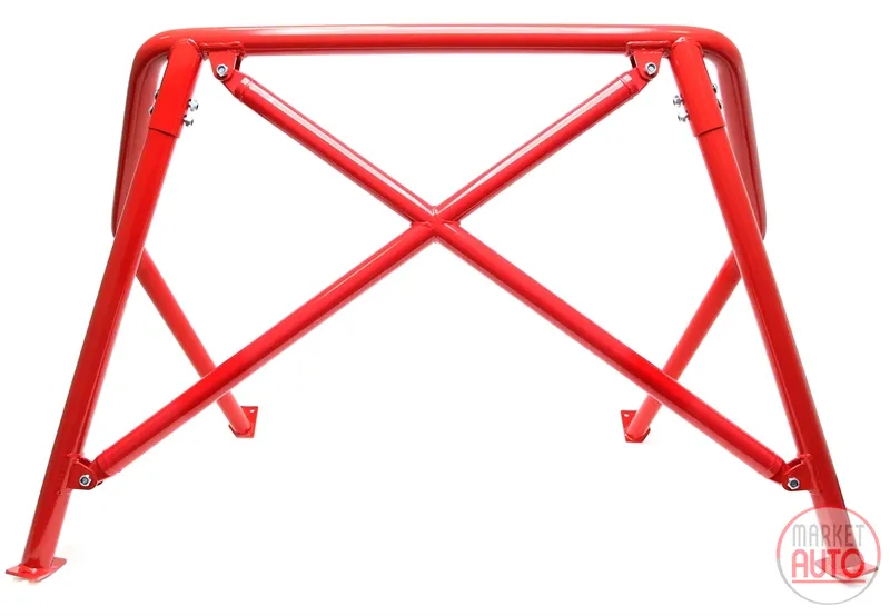 Barra de rodadura roja VW