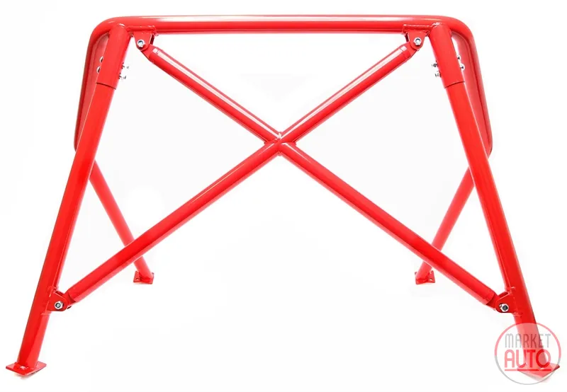 Barra de rodadura roja VW