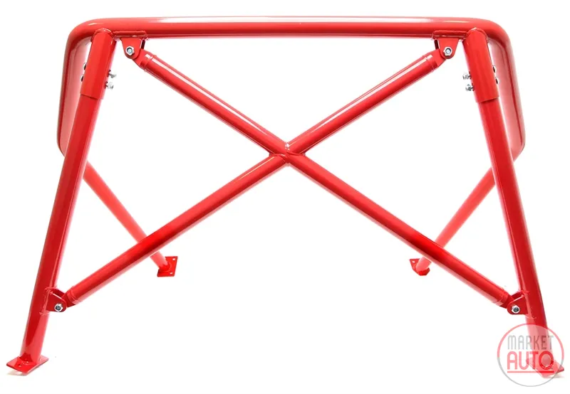 Barra de rodadura roja VW