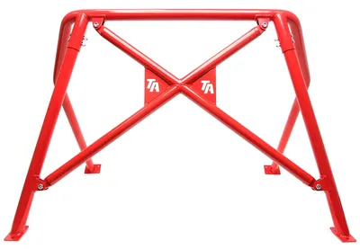 Barra de rodadura roja VW