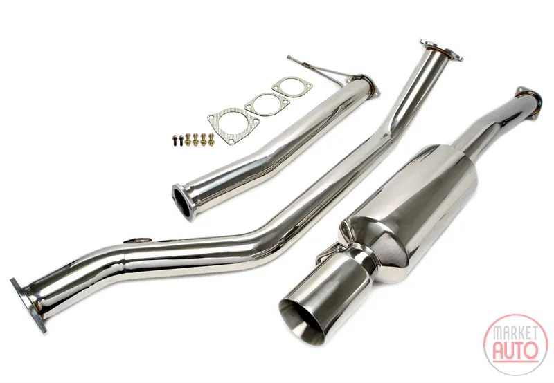 Sistema de escape de acero inoxidable Toyota