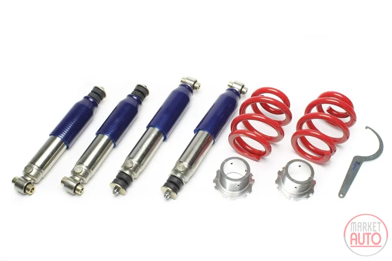 Suspensión en espiral ajustable de dureza VW