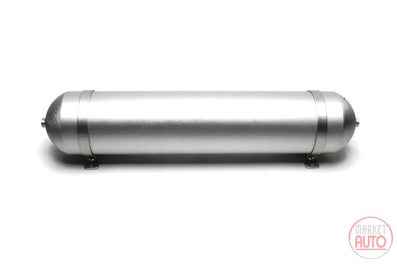 Tanque de aire sin soldadura 19 litros / tanque de aire de aluminio cepillado