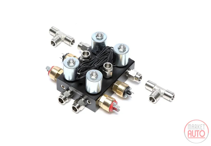 Bloqueo de válvula solenoide de 2/2 vías