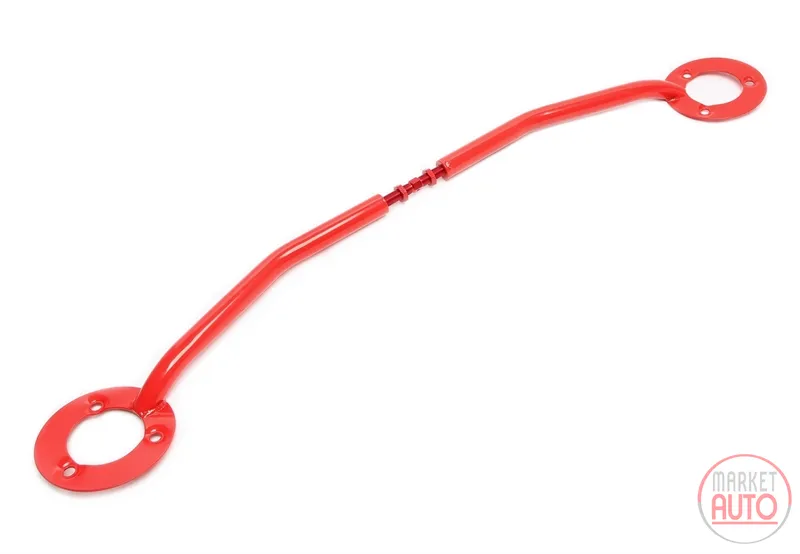 Acero domo brace rojo BMW
