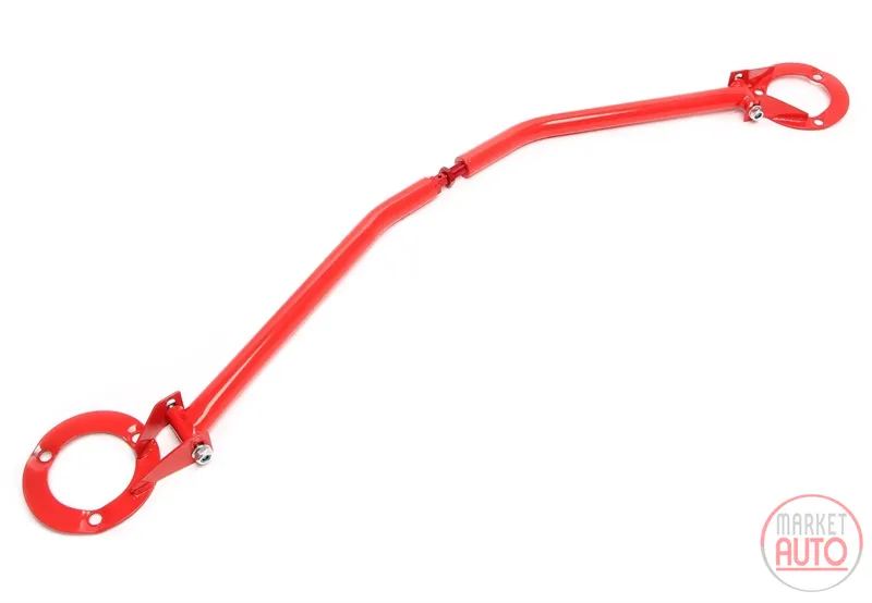 Acero domo brace rojo BMW