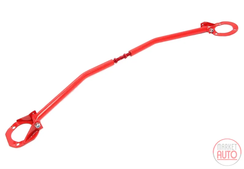 Acero domo brace rojo BMW