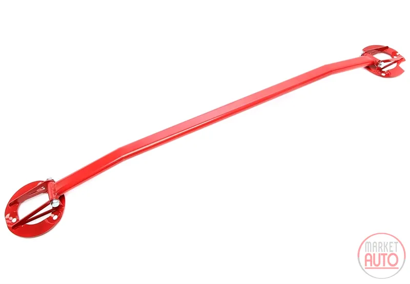 Brazalete de acero, rojo, delantero BMW
