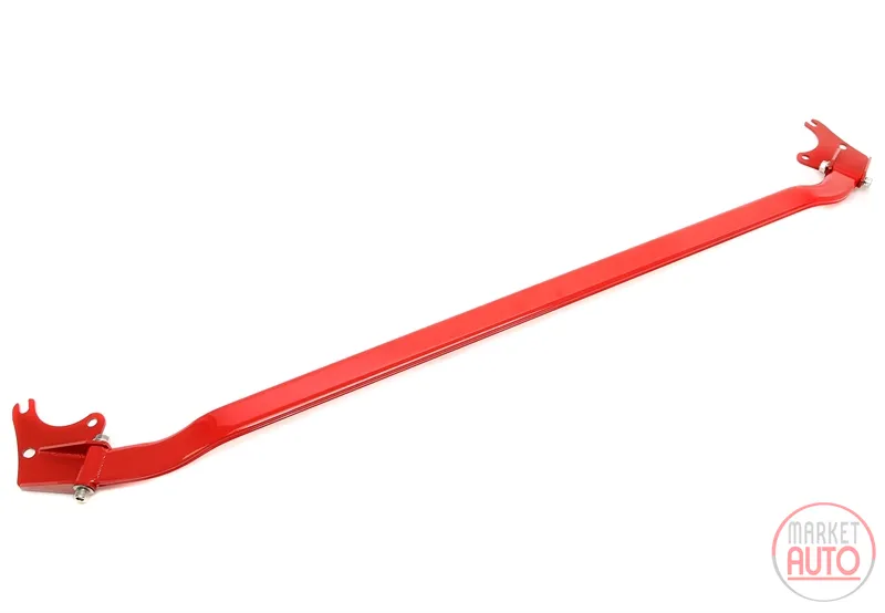 Acero Strut Brace Rojo, Frente Ford