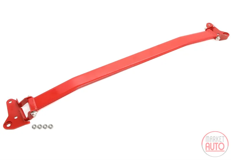 Acero Strut Brace Rojo, Frente Ford (USA)